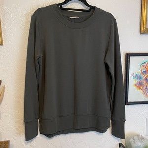 🌻Mondetta {M} Gray Crew Neck Pullover Sweatshirt Sweater